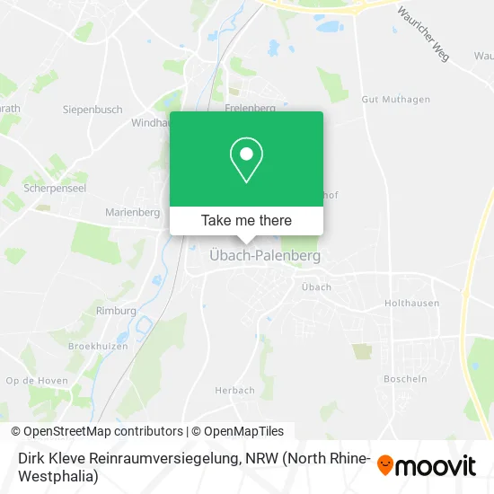 Карта Dirk Kleve Reinraumversiegelung