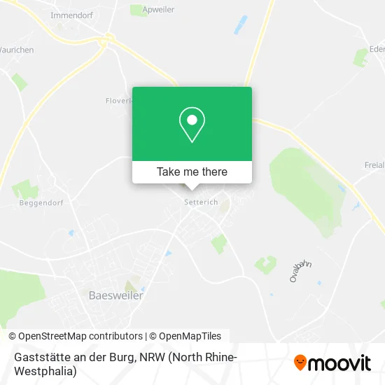 Карта Gaststätte an der Burg