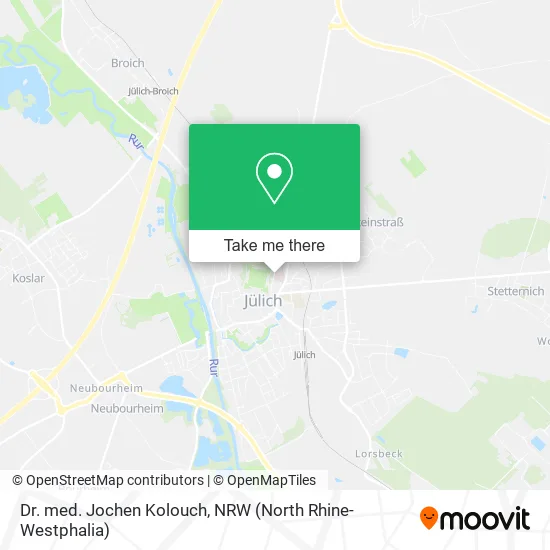 Dr. med. Jochen Kolouch map