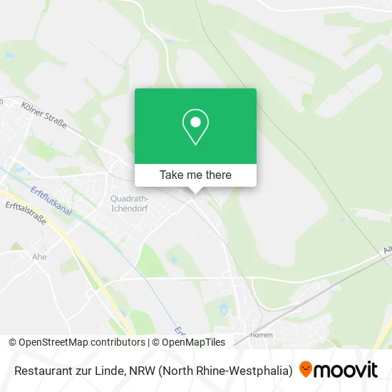 Карта Restaurant zur Linde