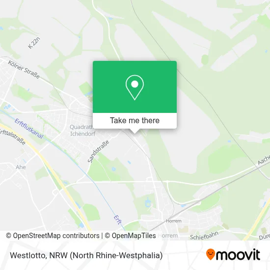 Westlotto map