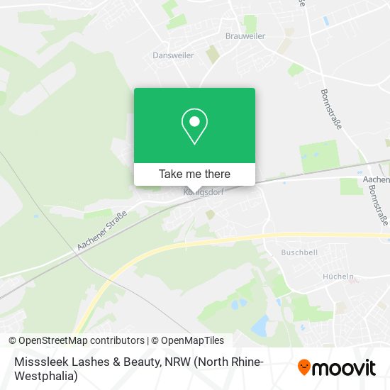Misssleek Lashes & Beauty map