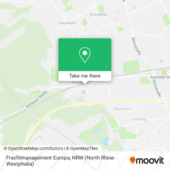 Карта Frachtmanagement Europa