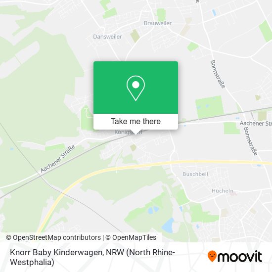 Knorr Baby Kinderwagen map