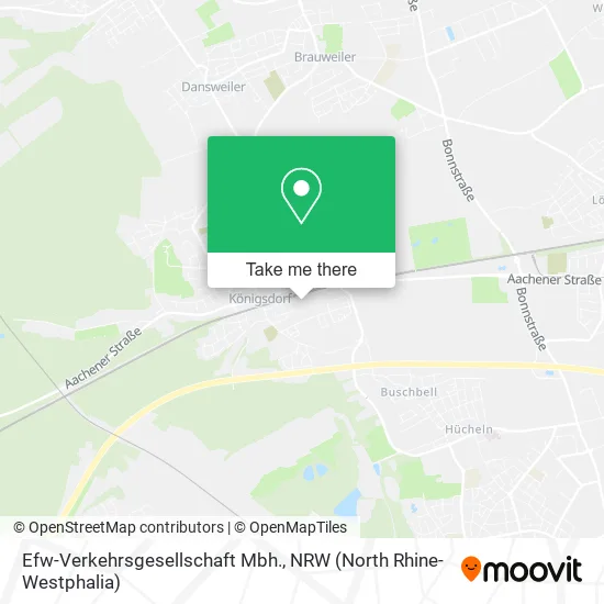 Карта Efw-Verkehrsgesellschaft Mbh.