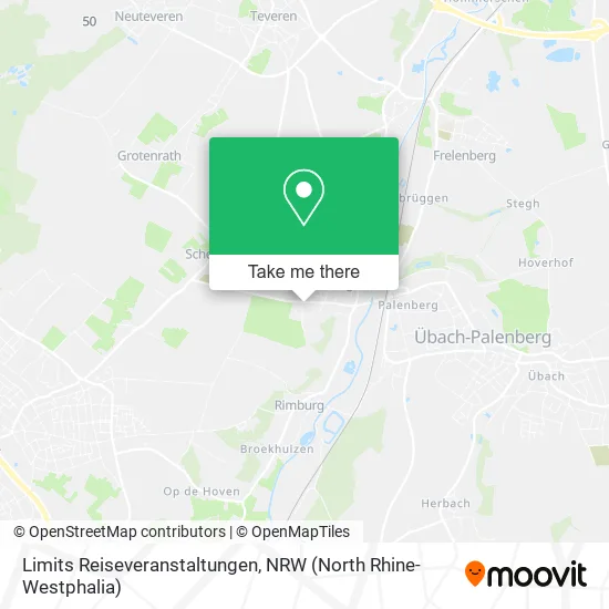 Карта Limits Reiseveranstaltungen