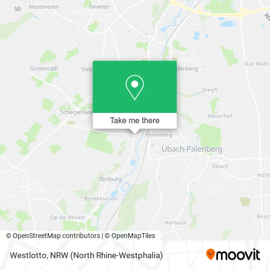 Westlotto map