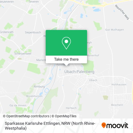 Sparkasse Karlsruhe Ettlingen map