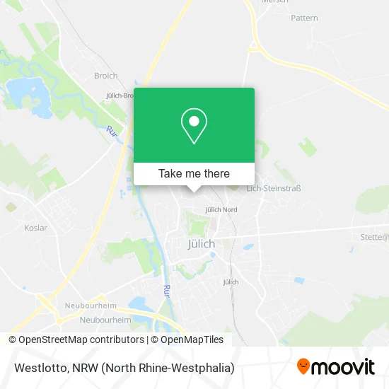 Westlotto map