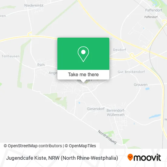 Карта Jugendcafe Kiste