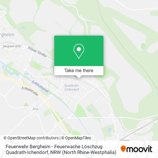 Feuerwehr Bergheim - Feuerwache Löschzug Quadrath-Ichendorf map