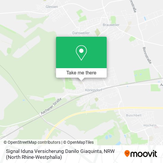 Signal Iduna Versicherung Danilo Giaquinta map