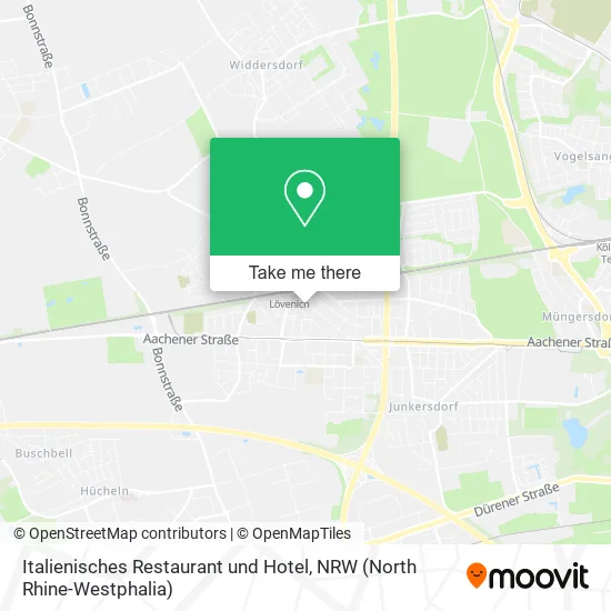 Italienisches Restaurant und Hotel map