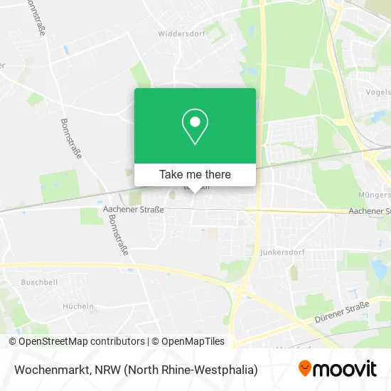 Карта Wochenmarkt