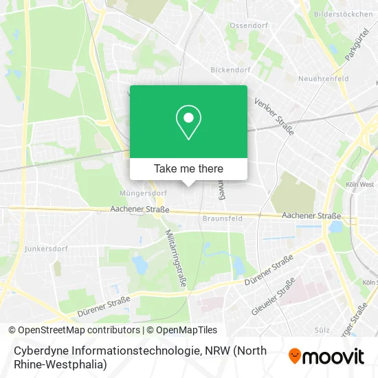 Карта Cyberdyne Informationstechnologie