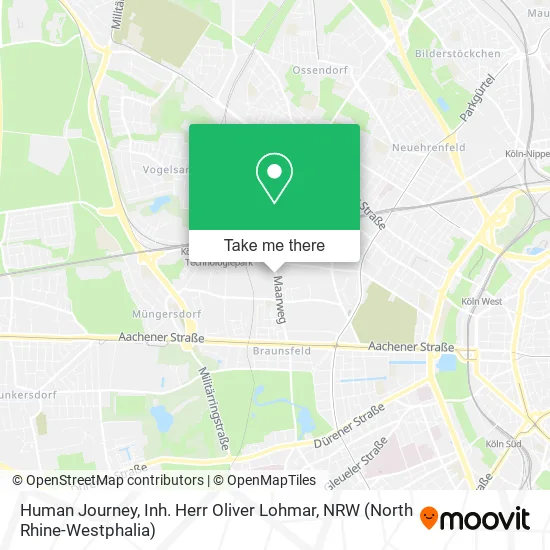 Карта Human Journey, Inh. Herr Oliver Lohmar