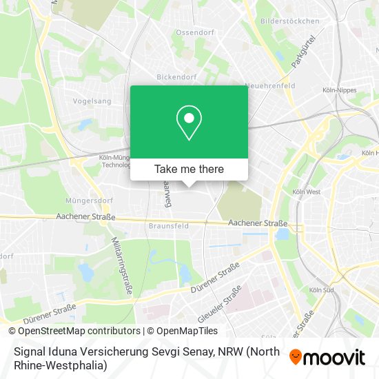 Карта Signal Iduna Versicherung Sevgi Senay