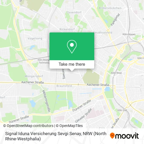 Карта Signal Iduna Versicherung Sevgi Senay