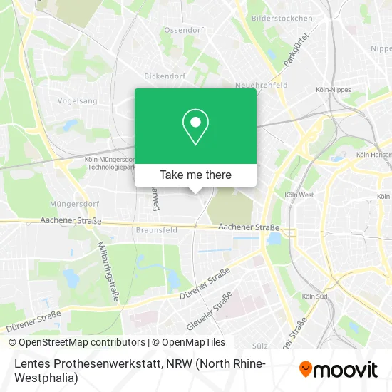 Карта Lentes Prothesenwerkstatt