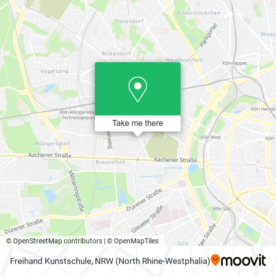 Карта Freihand Kunstschule