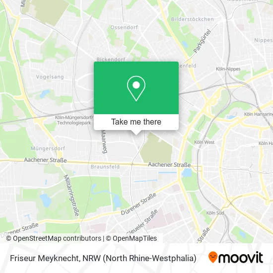 Friseur Meyknecht map