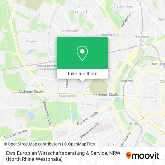 Карта Ews Europlan Wirtschaftsberatung & Service