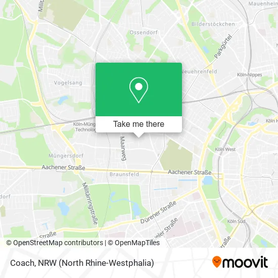 Карта Coach
