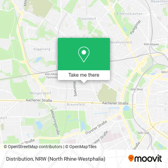 Карта Distribution