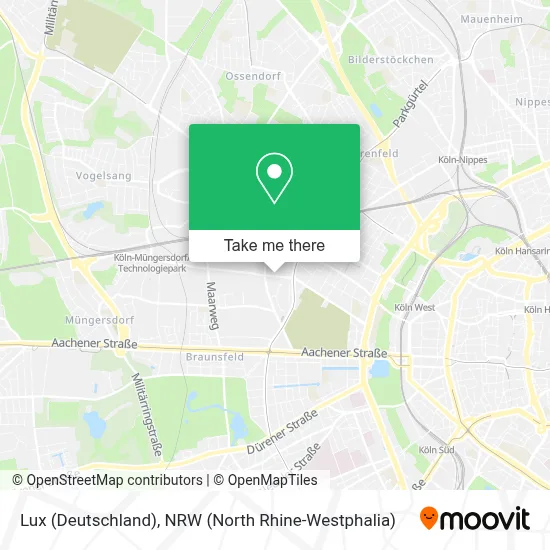 Lux (Deutschland) map