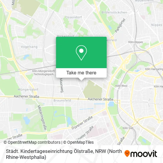 Städt. Kindertageseinrichtung Ölstraße map