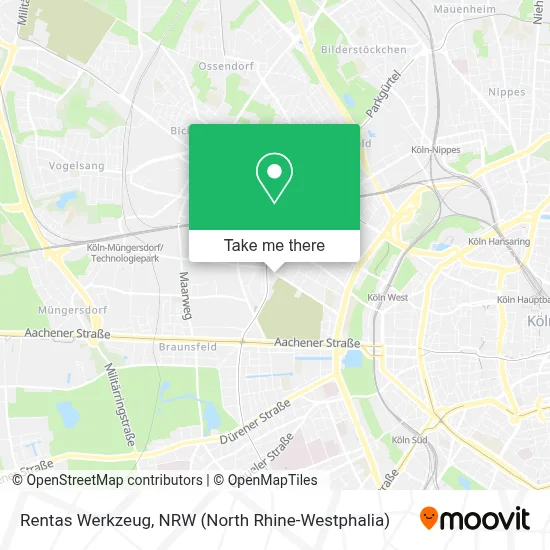 Rentas Werkzeug map