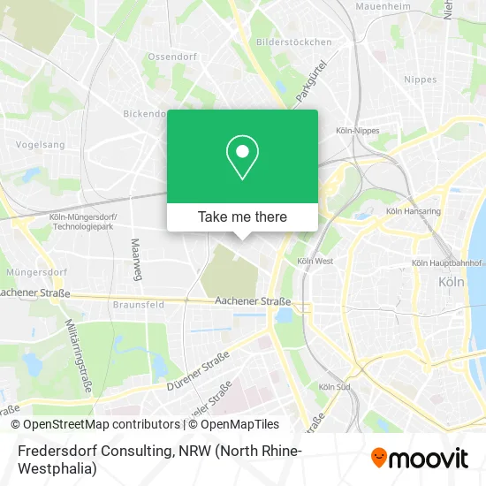Карта Fredersdorf Consulting