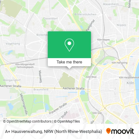 Карта A+ Hausverwaltung
