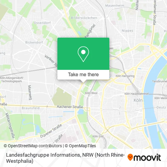 Landesfachgruppe Informations map