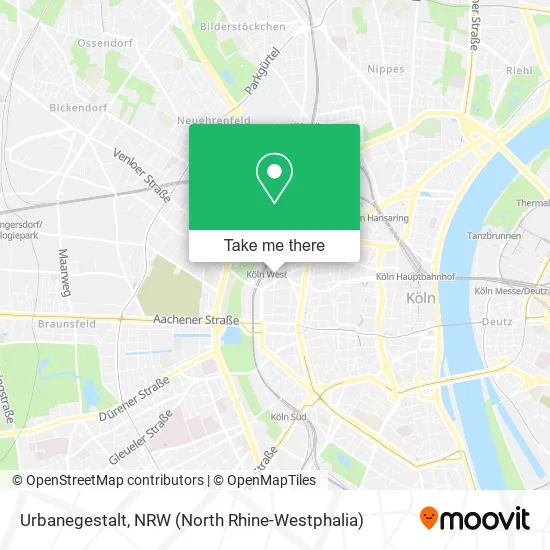 Карта Urbanegestalt