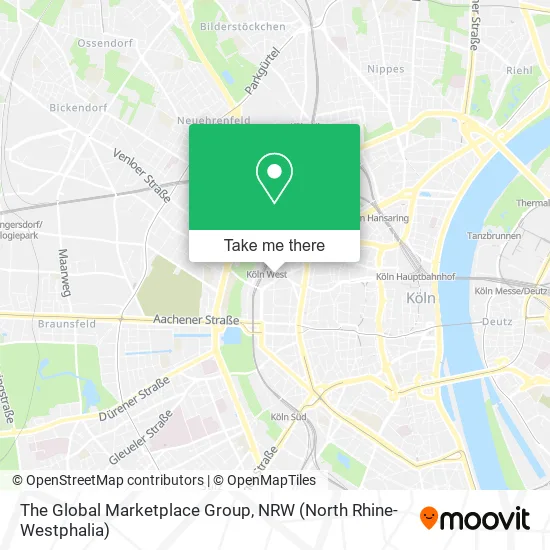 The Global Marketplace Group map