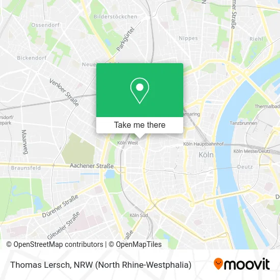 Карта Thomas Lersch