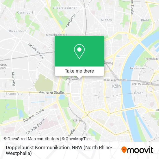 Карта Doppelpunkt Kommunikation