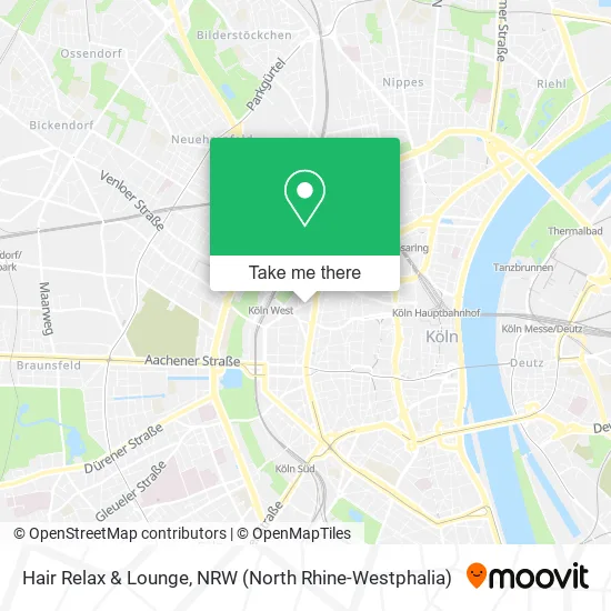 Карта Hair Relax & Lounge