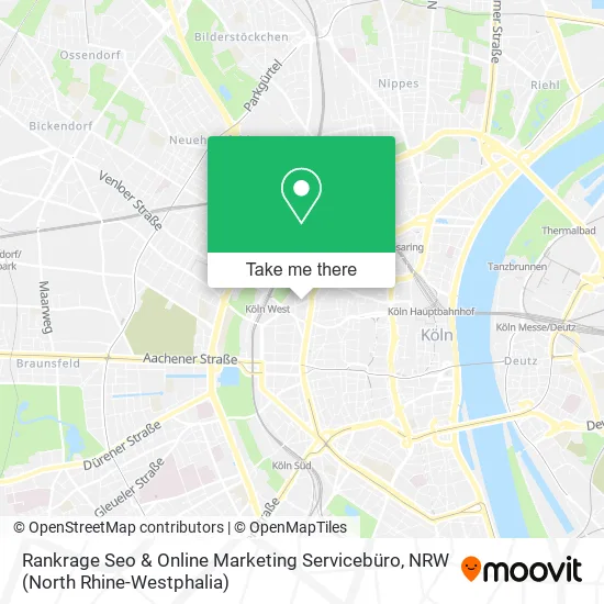 Карта Rankrage Seo & Online Marketing Servicebüro