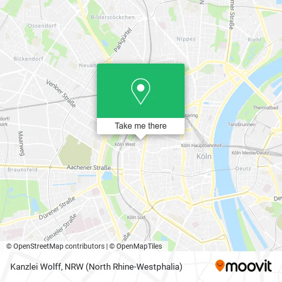 Карта Kanzlei Wolff