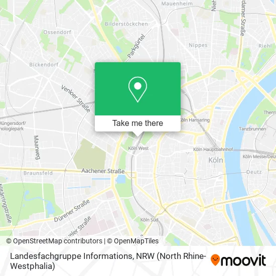 Landesfachgruppe Informations map