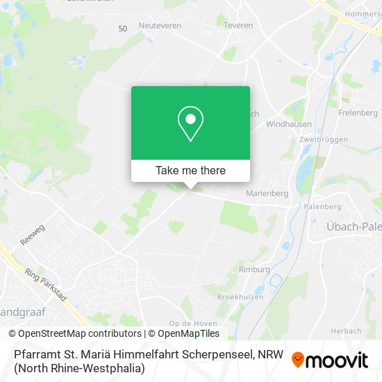 Pfarramt St. Mariä Himmelfahrt Scherpenseel map