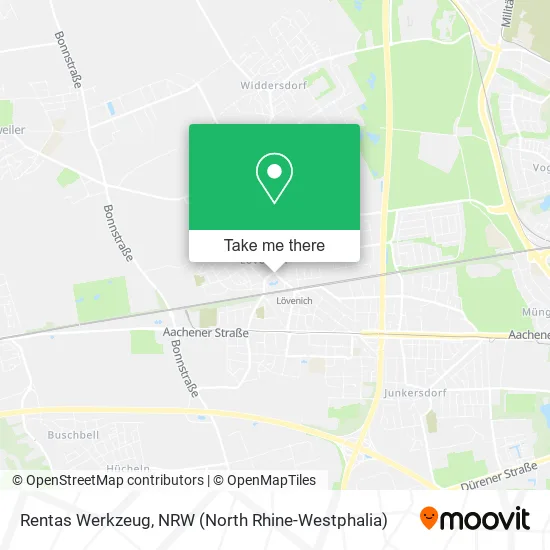 Карта Rentas Werkzeug