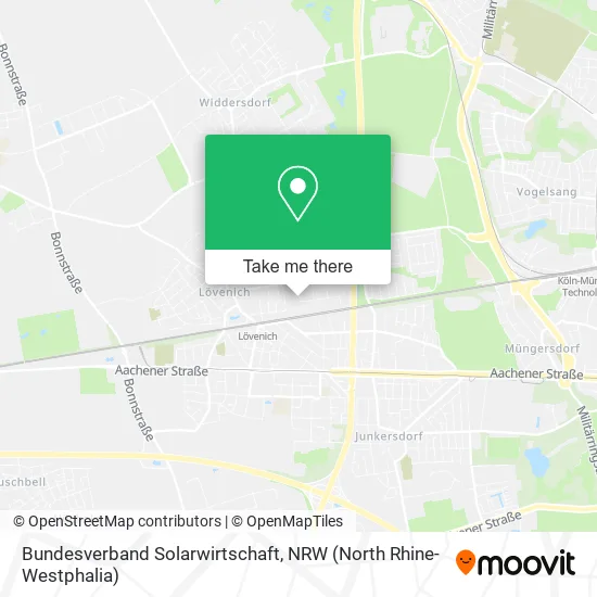 Bundesverband Solarwirtschaft map