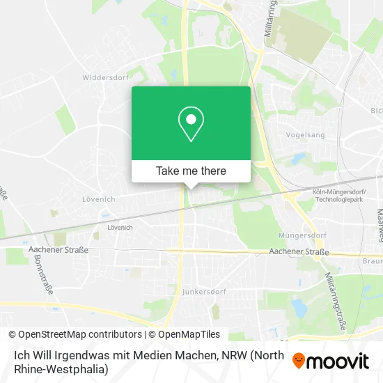 Карта Ich Will Irgendwas mit Medien Machen