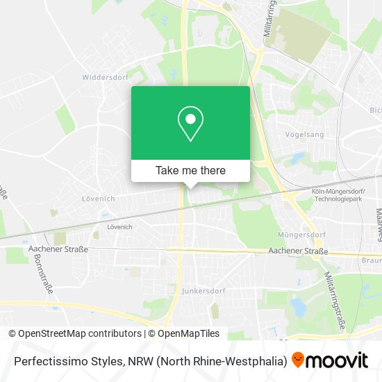 Perfectissimo Styles map