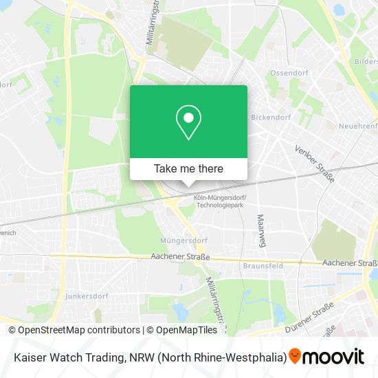 Kaiser Watch Trading map
