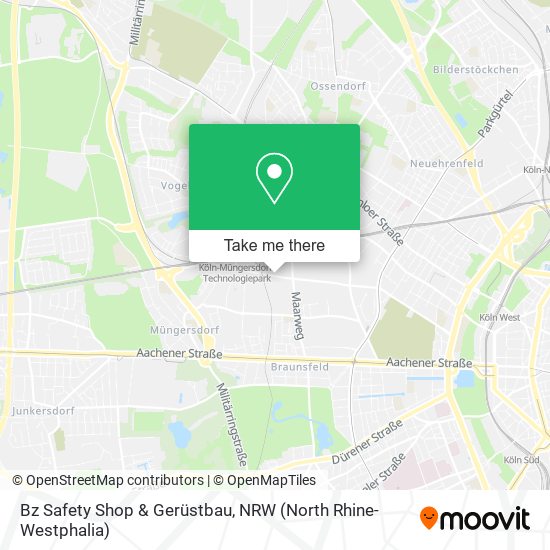 Bz Safety Shop & Gerüstbau map
