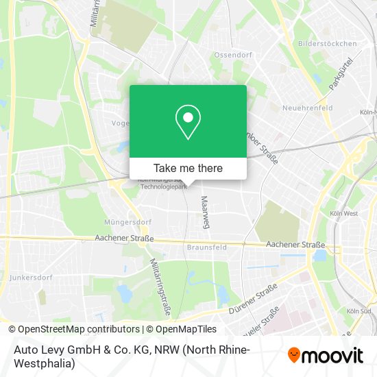 Auto Levy GmbH & Co. KG map